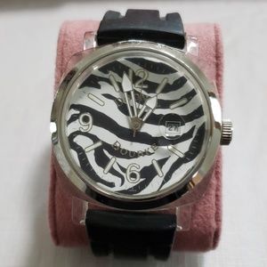 Dooney and Bourke Zebra Watch